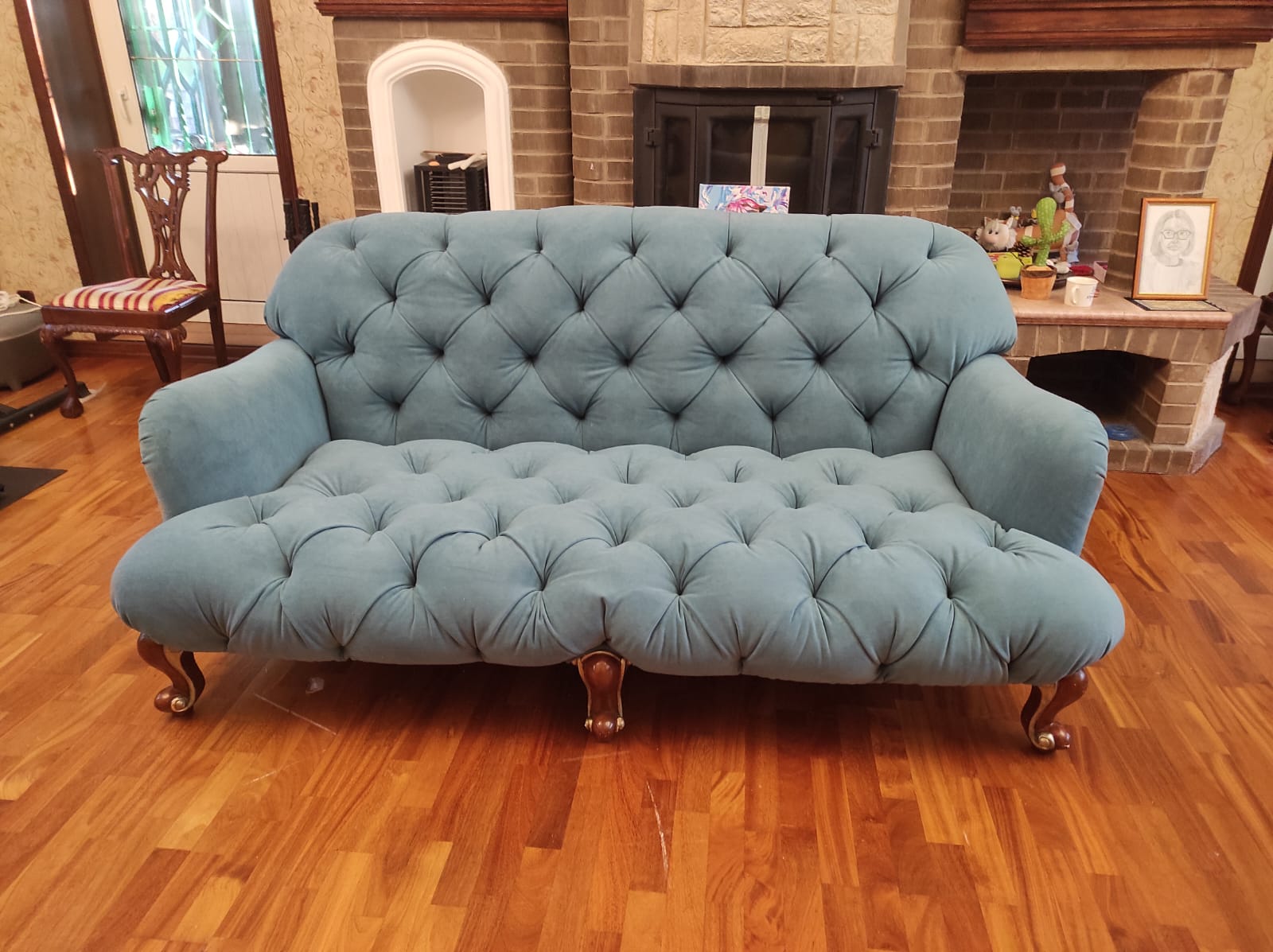 Перетяжка дивана. Кондопога